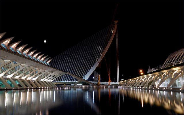 The New Bridge & The Moon