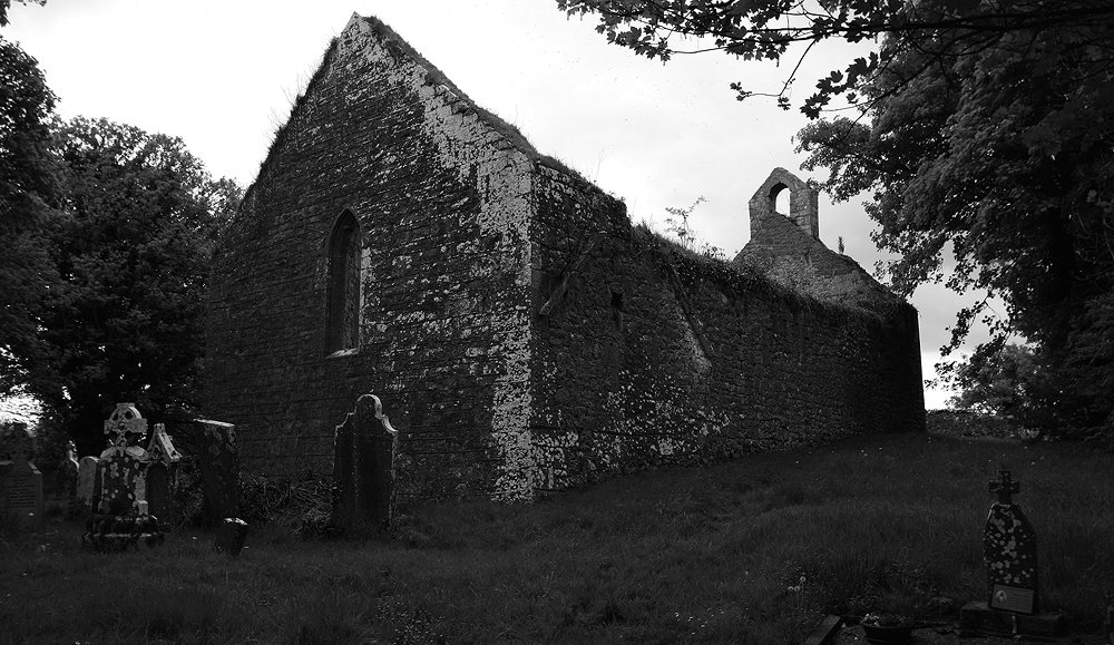 The New Church in b/w...