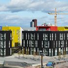 The new, colorful houses on Jätkäsaari