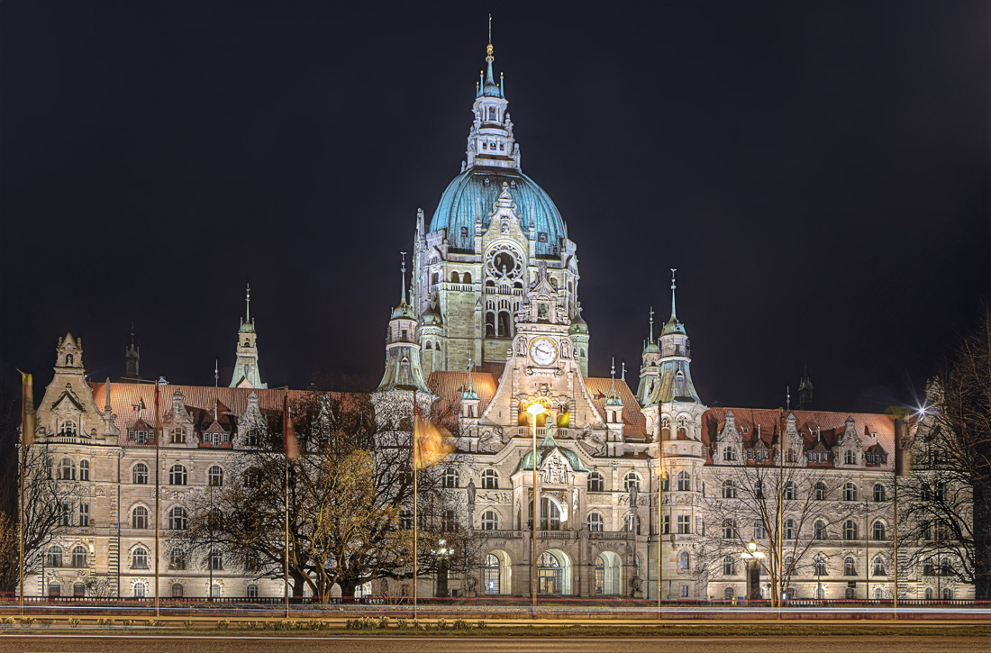 The New Town City Hall Hannover 1