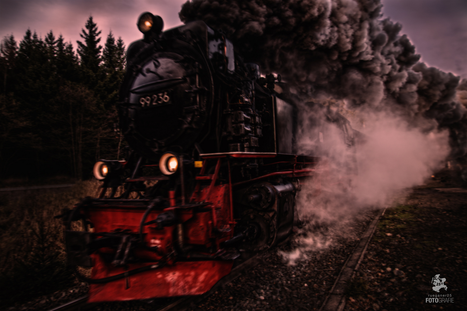 The night train is coming ...