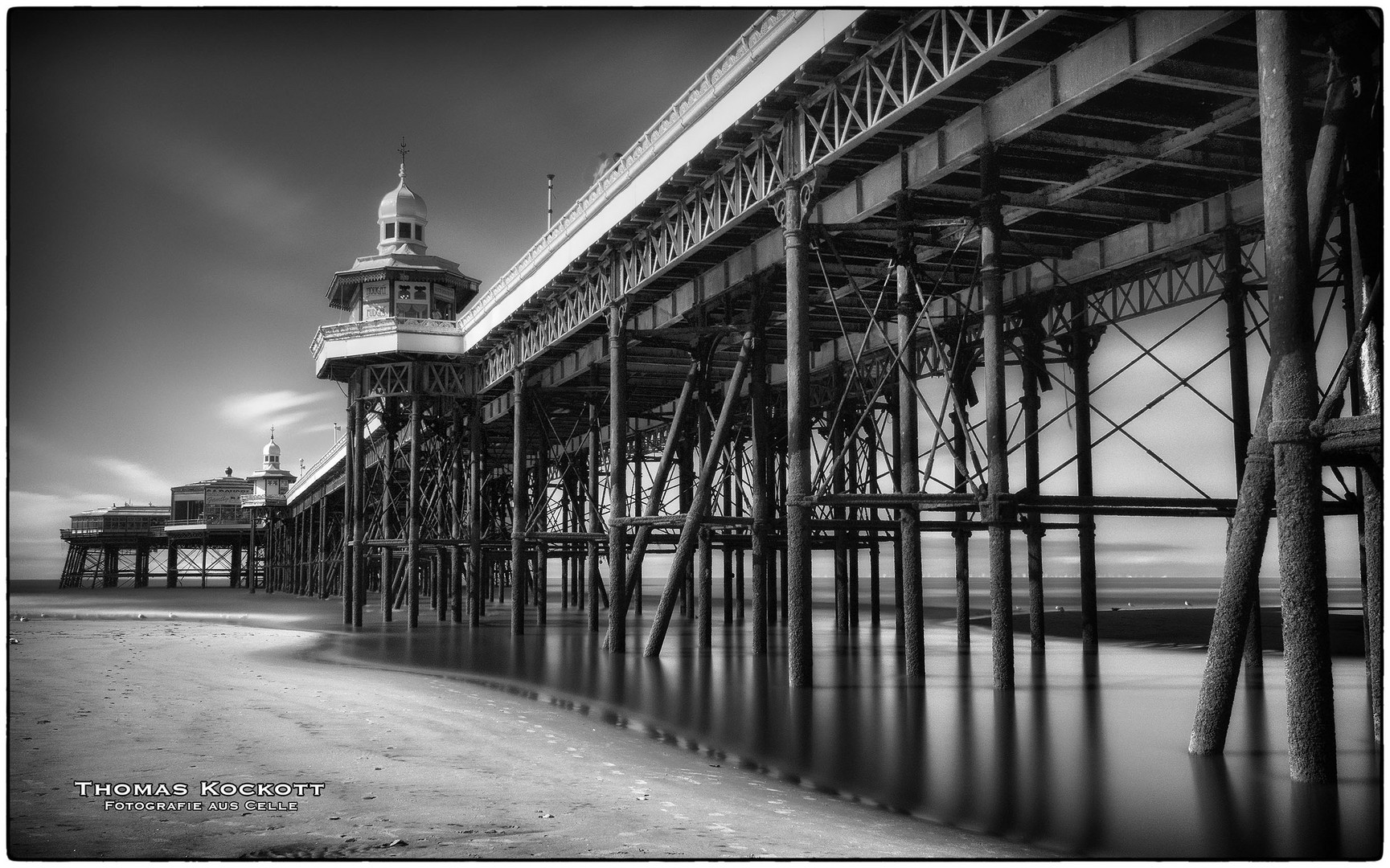 The North Pier at Low Tide