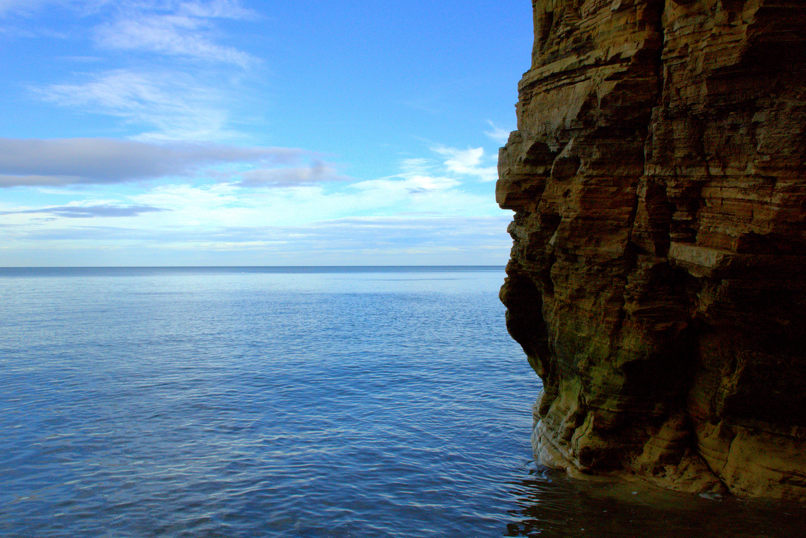 The North See behaving itself in October