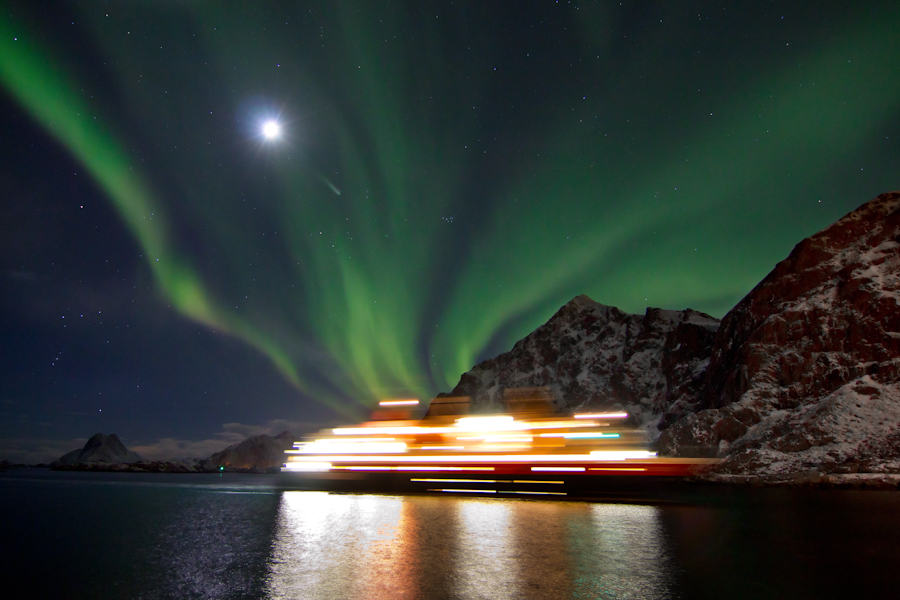 The northern lights ship