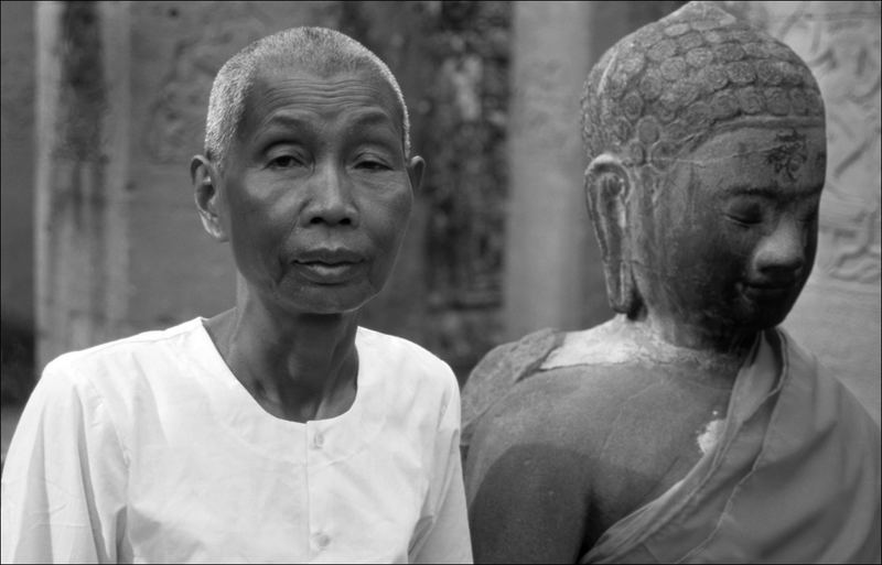 The nun of Bayon