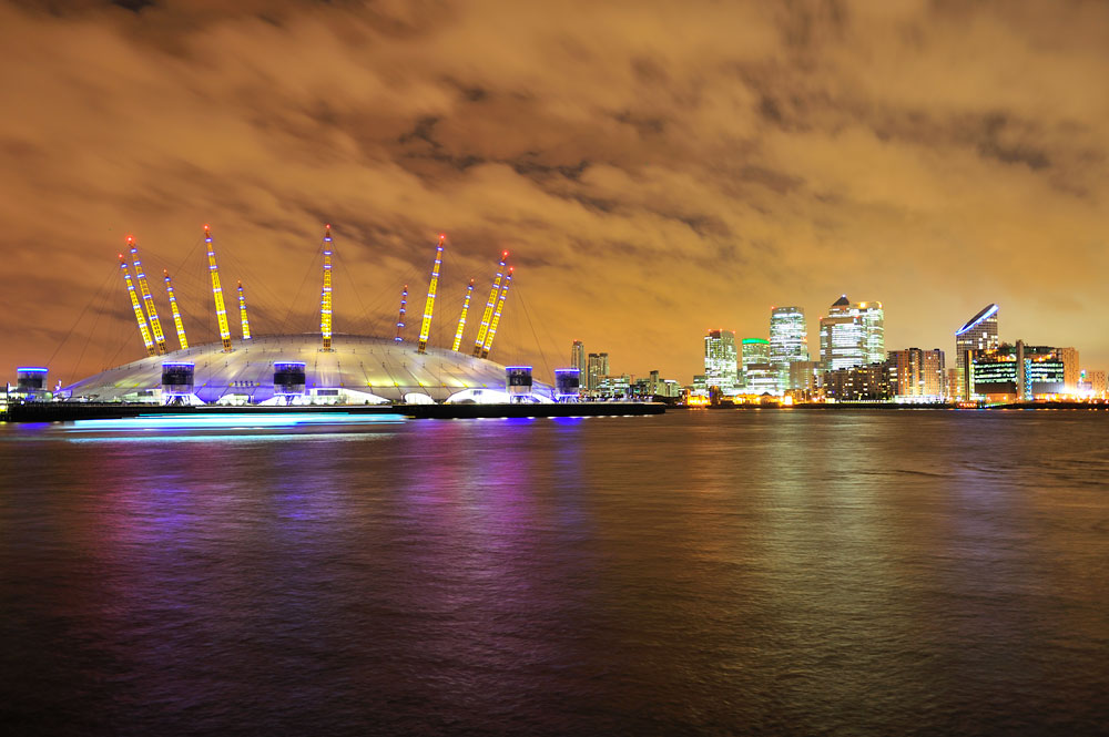 The O2 and Docklands
