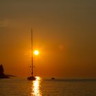 The Obligatory Boat Sailing into the Sunset Shot