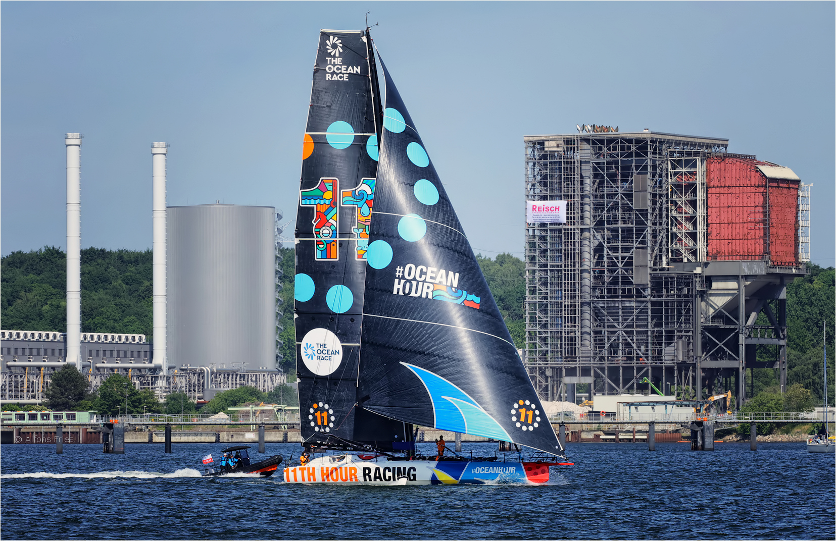 The Ocean Race 2023, in Kiel zu Besuch und zwar ...