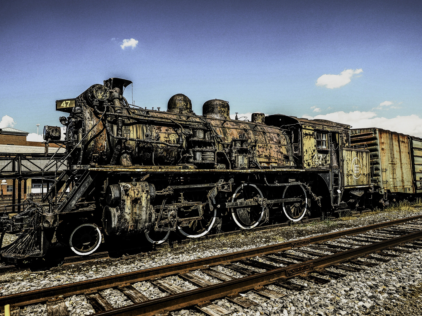 The old #47 Steam Locomotive