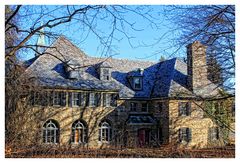 The old and abandoned Benedictine Monastery