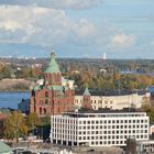 The old and new buildings