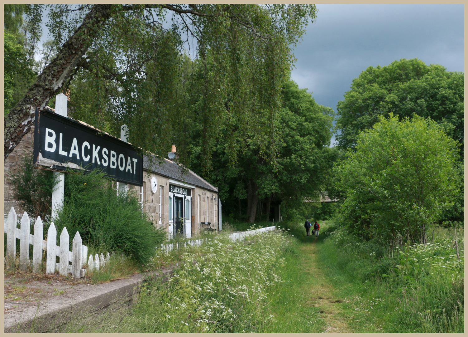 the old blacksboat station