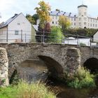 THE OLD BRIDGE and the CASTLE OF OBERKOTZAU