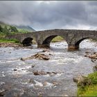 The old bridge and the sky