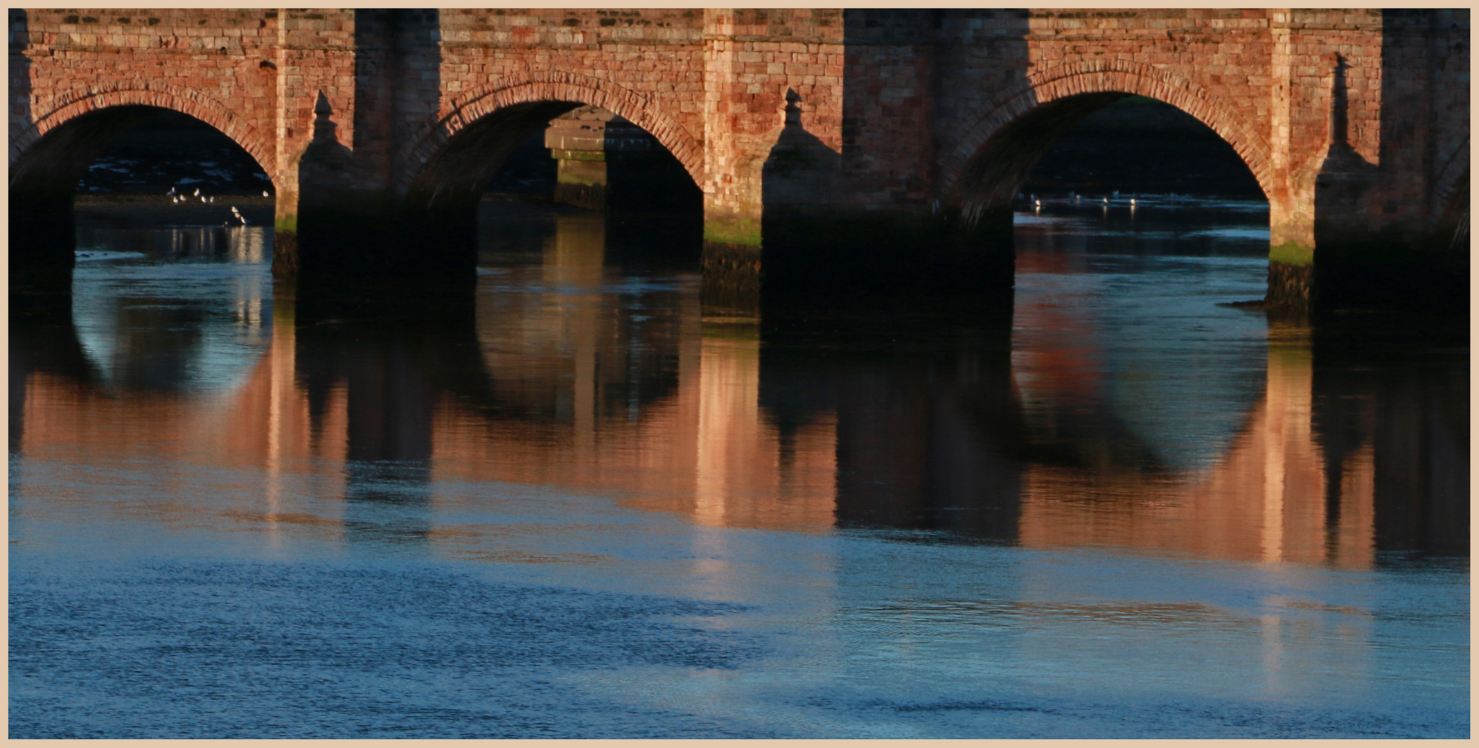 the old bridge at berwick