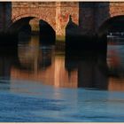 the old bridge at berwick