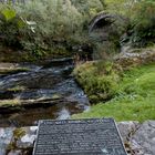 The old bridge of Livet