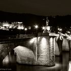 The Old Bridge & The Castle at night