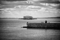 the old brighton pier