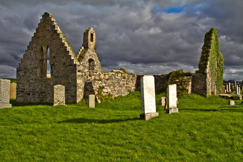 The Old Church of Balnakeil Bay