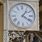 The old clock on railway station