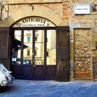 The old FIAT 500 in the old square