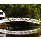 The old gatehouse and bridge