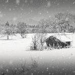 the old hut in the mountains