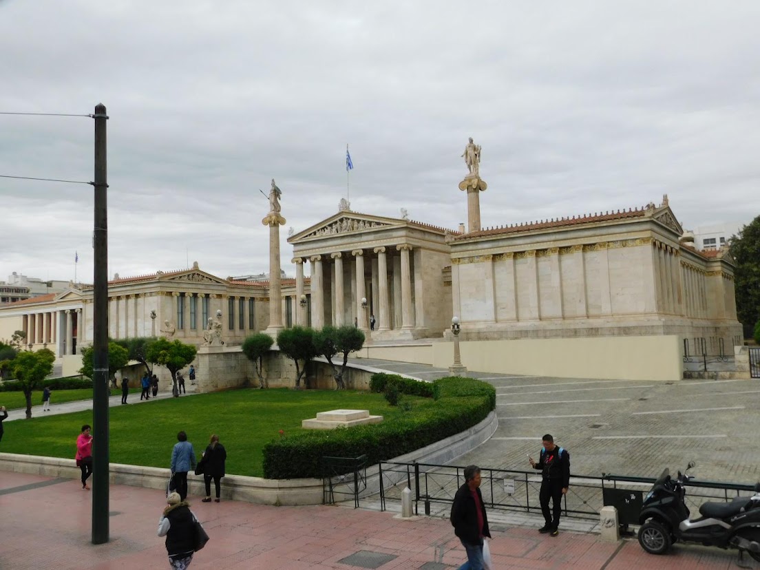 The old Library in Athens Greece