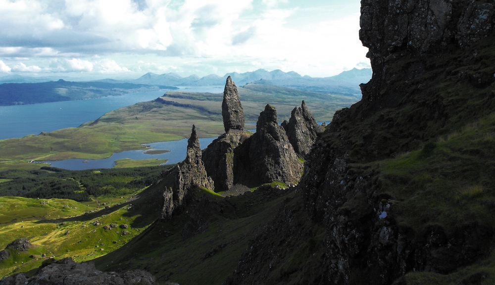 the old man of storr and his family