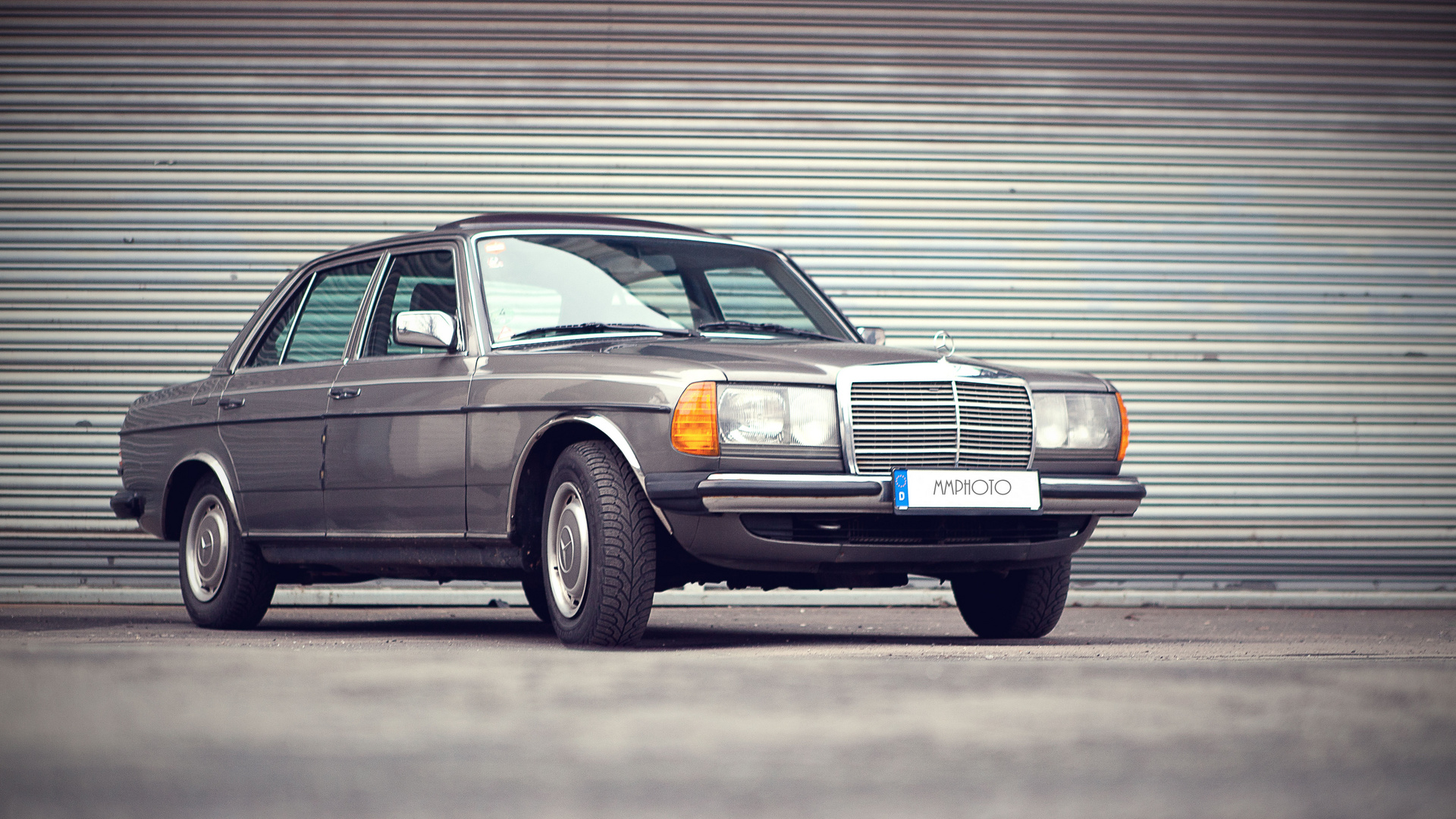 The old Mercedes......