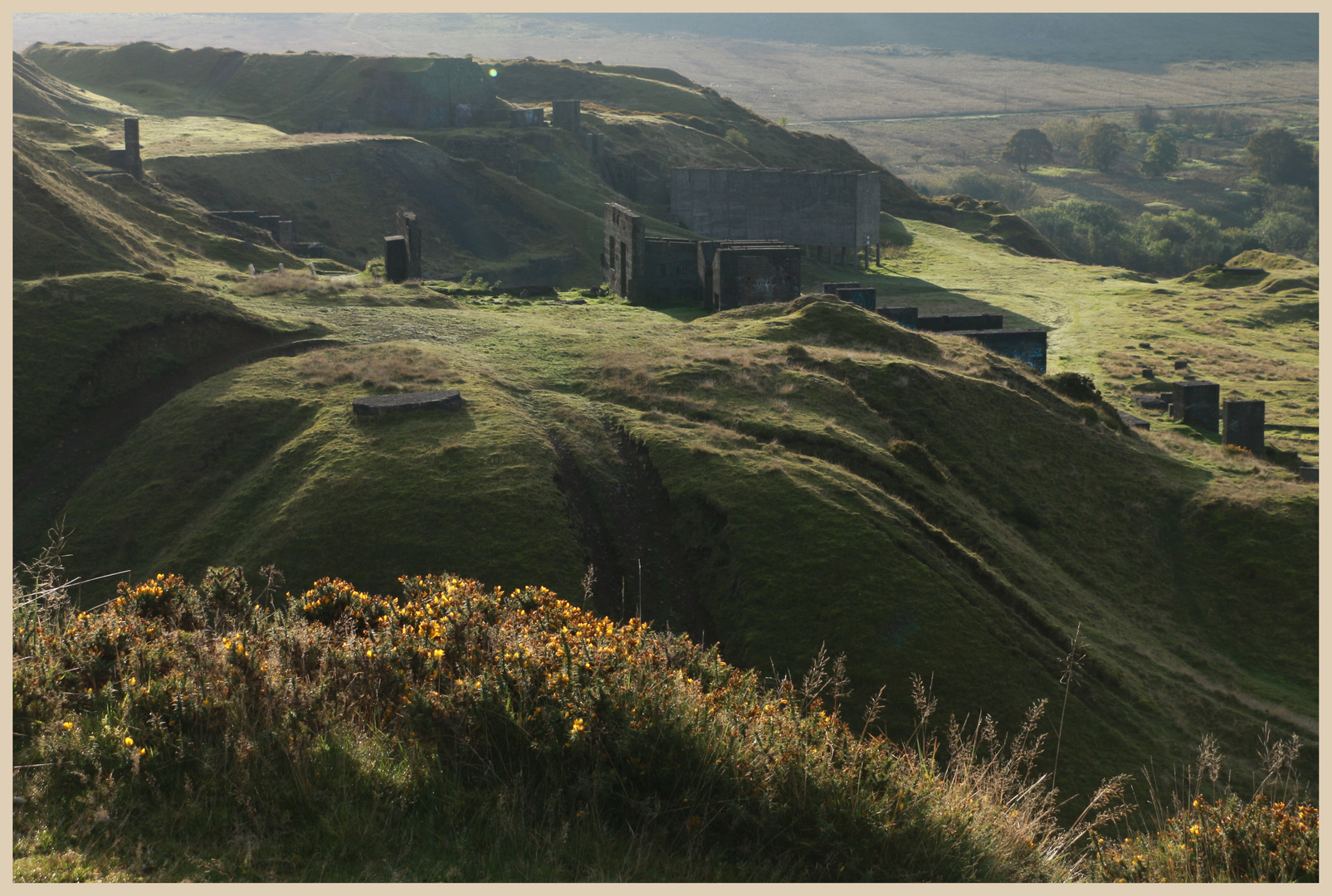 the old quarry works on clee hill