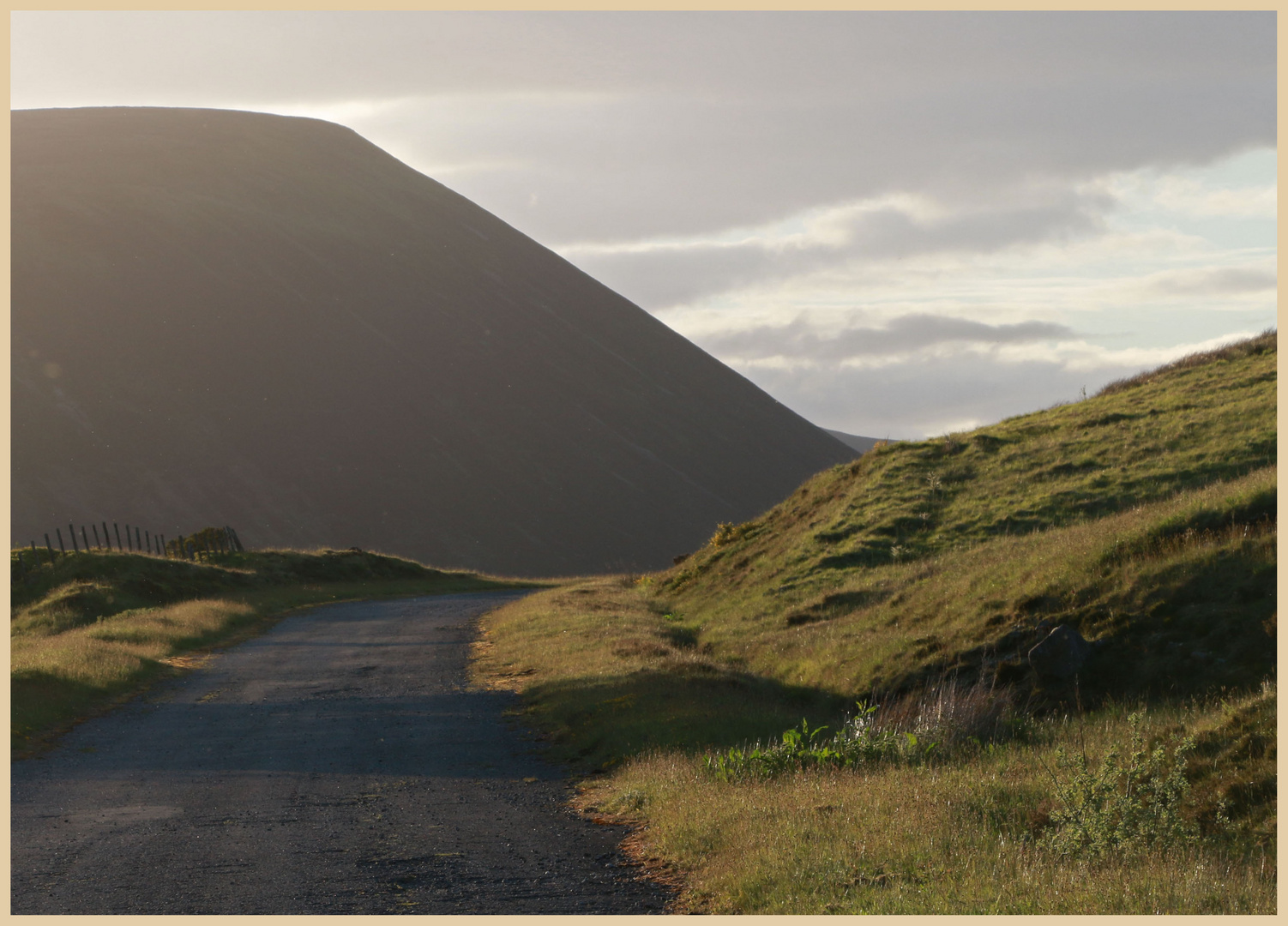 the old road near the pass of drumochter 15