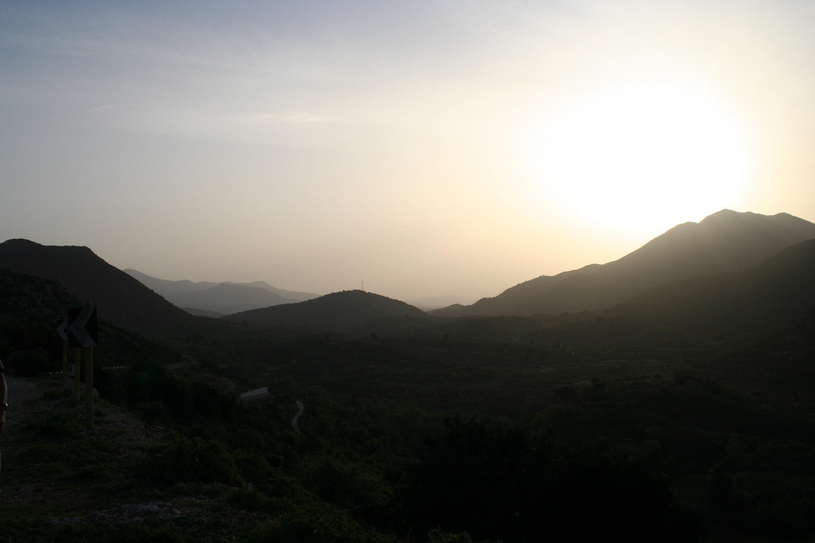 the "old road" to iraklio