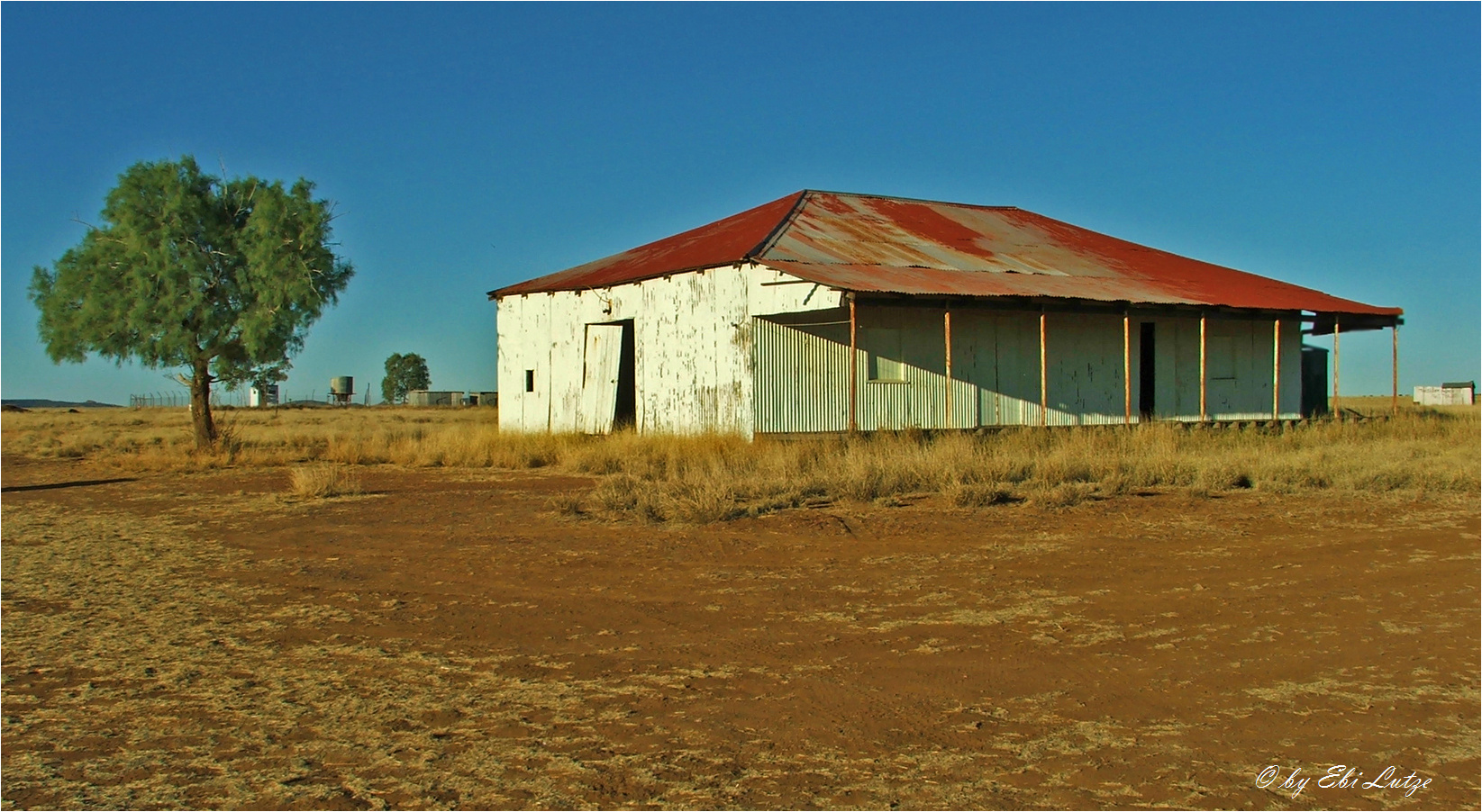** The old Shearing Shed **