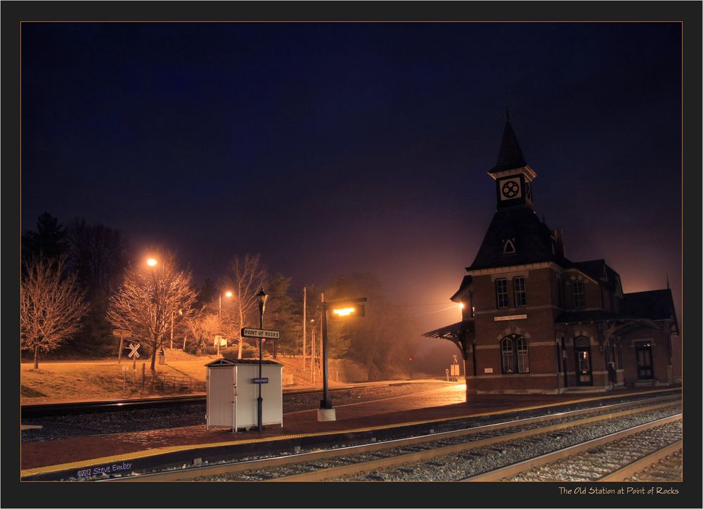 The Old Station at Point of Rocks