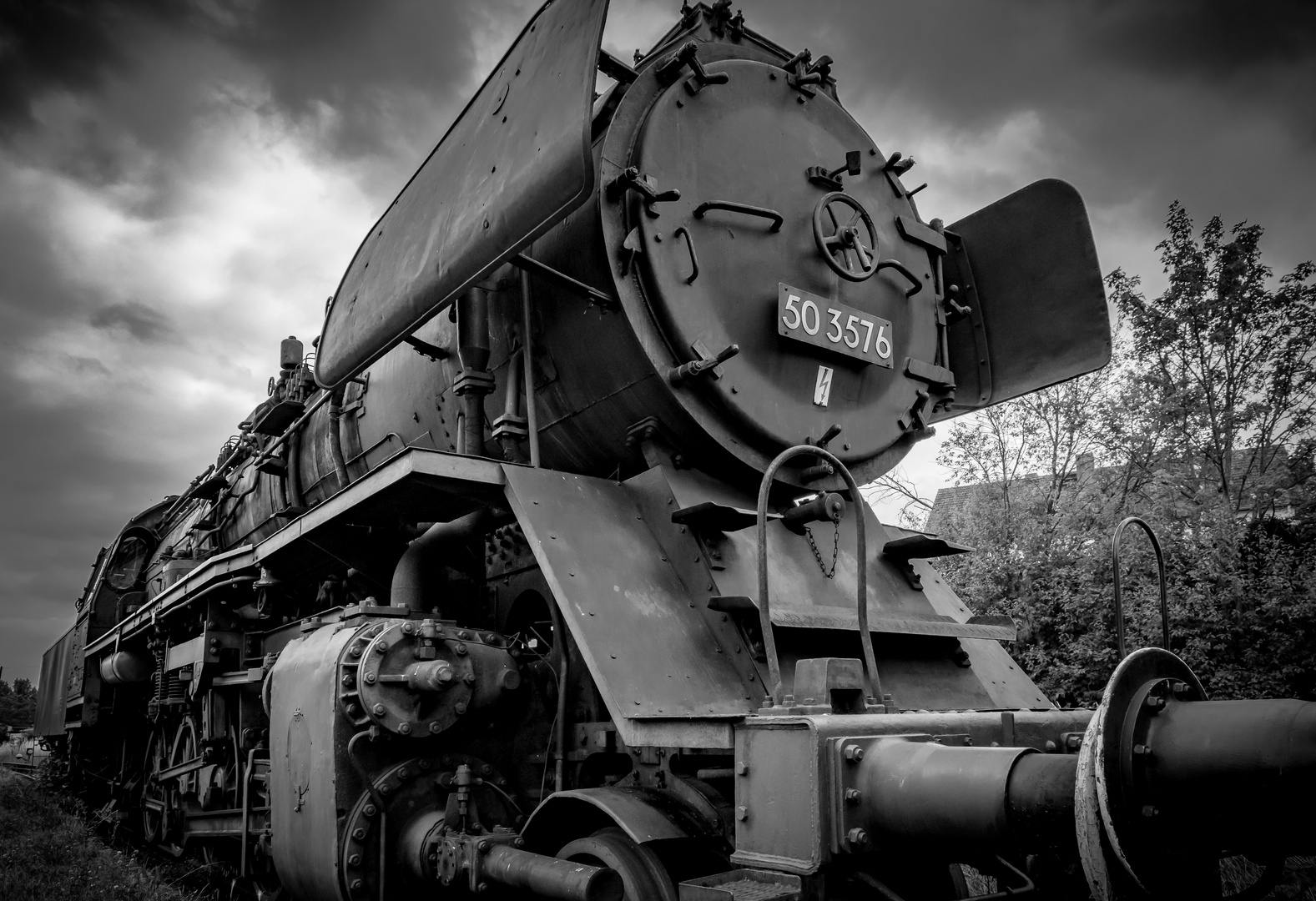 The Old Steam Locomotive