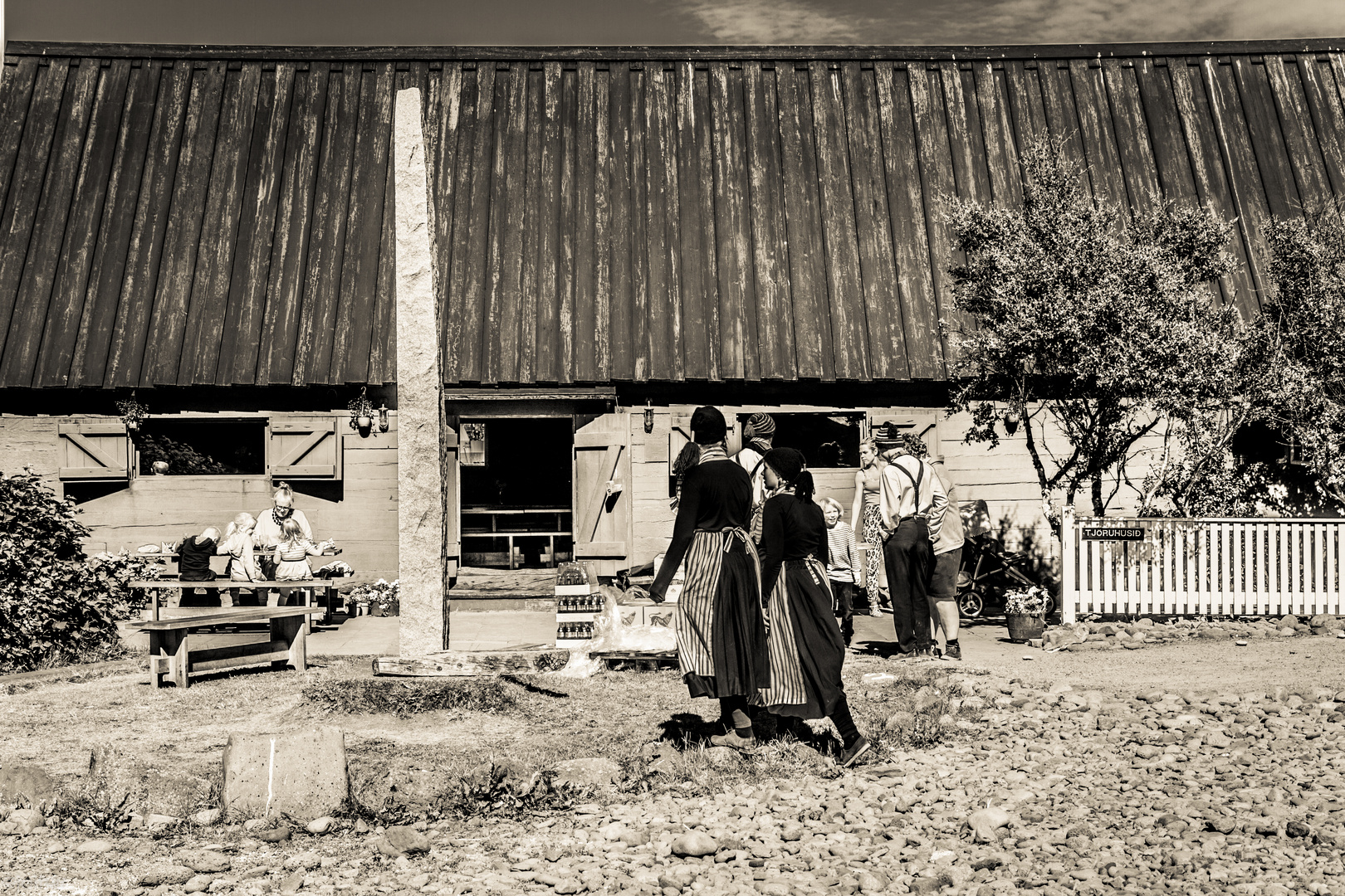 The old tarhouse in Isafjordur