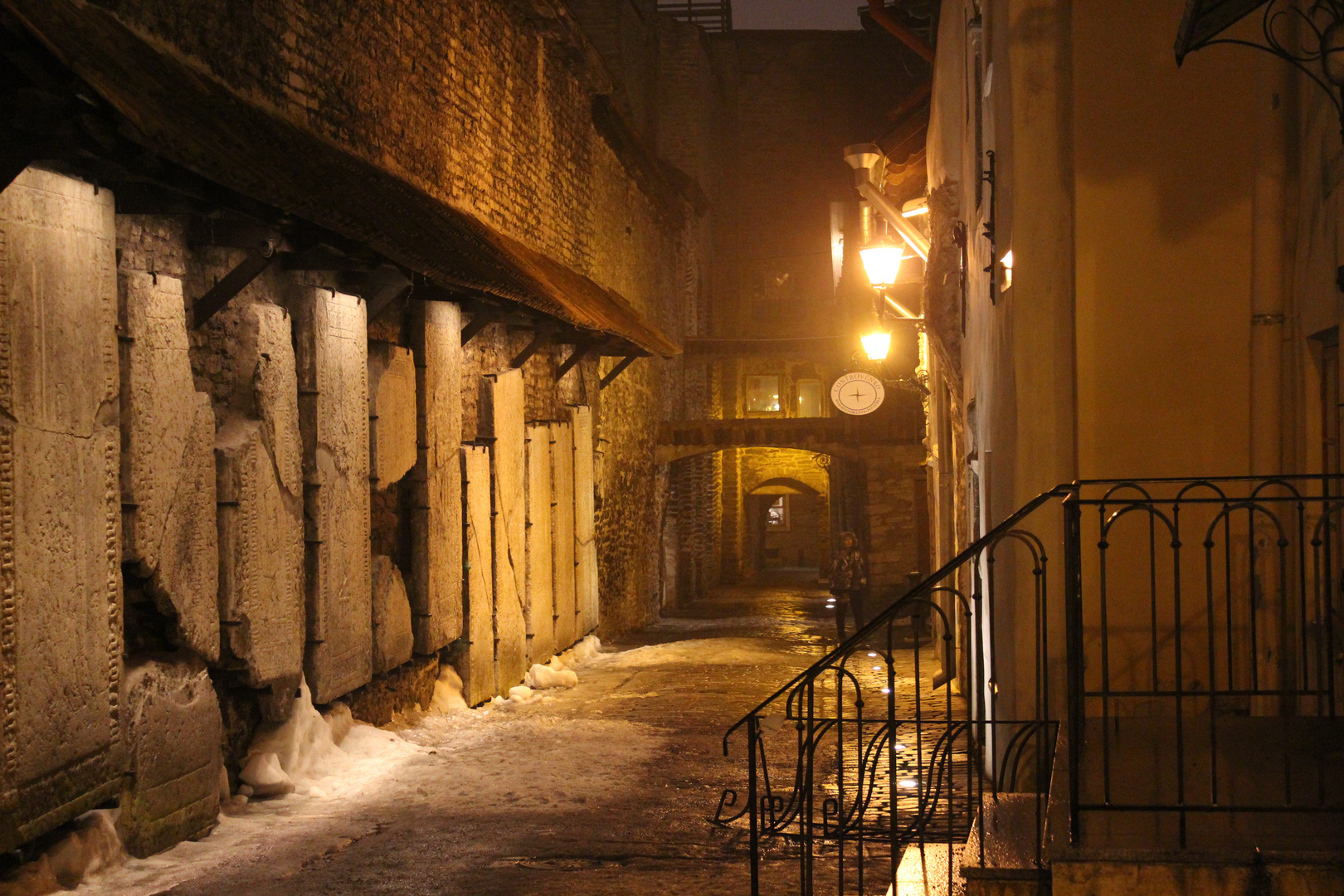 The Old Town in fog