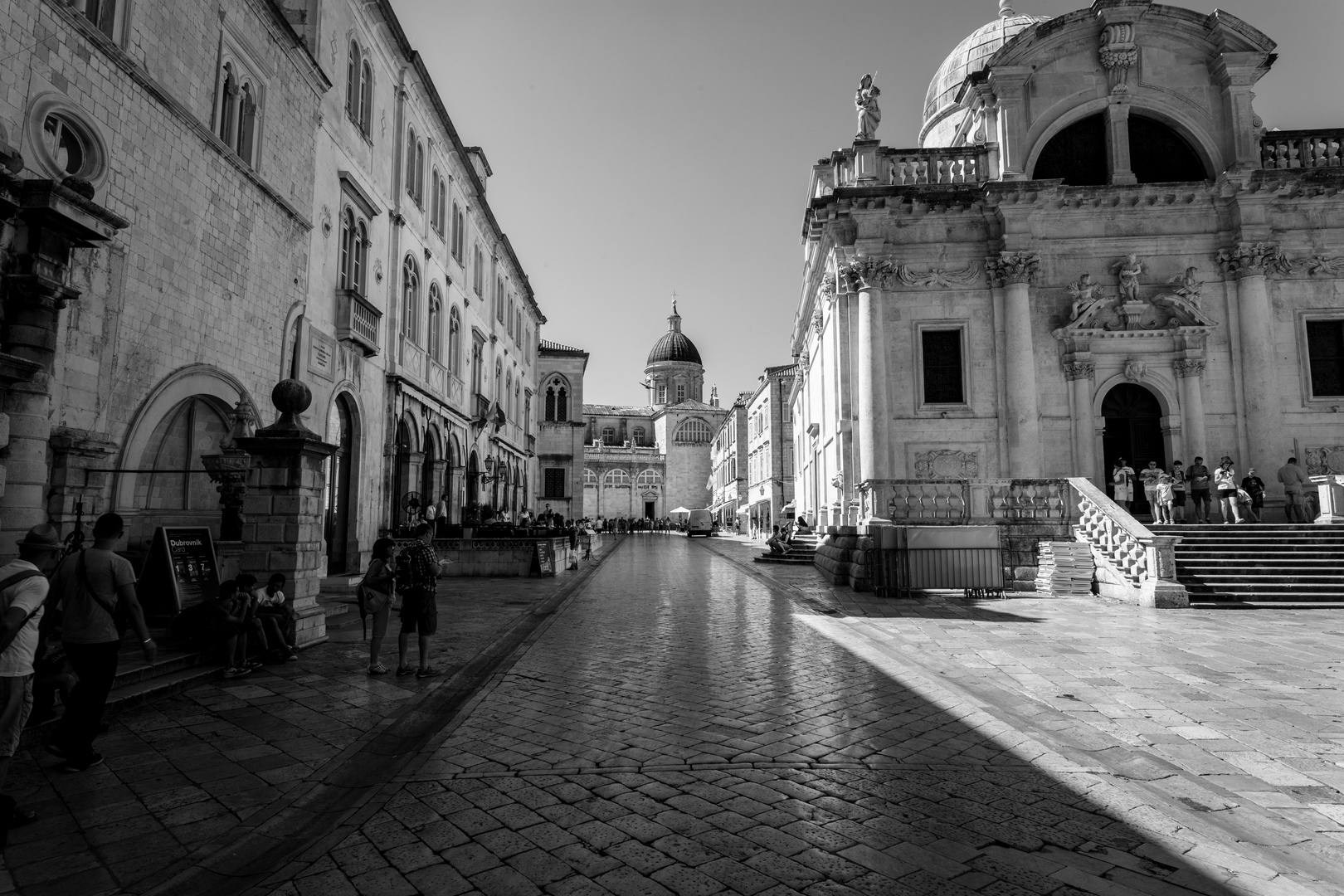 The old town of Dubrovnik 