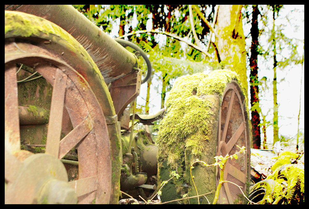 The Old Tractor