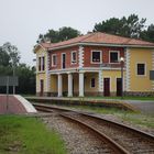 The old train station