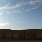 The old walls of Yazd