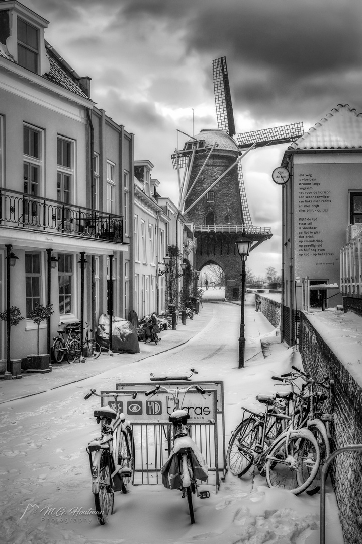 The old windmill of Wijk bij Duurstede