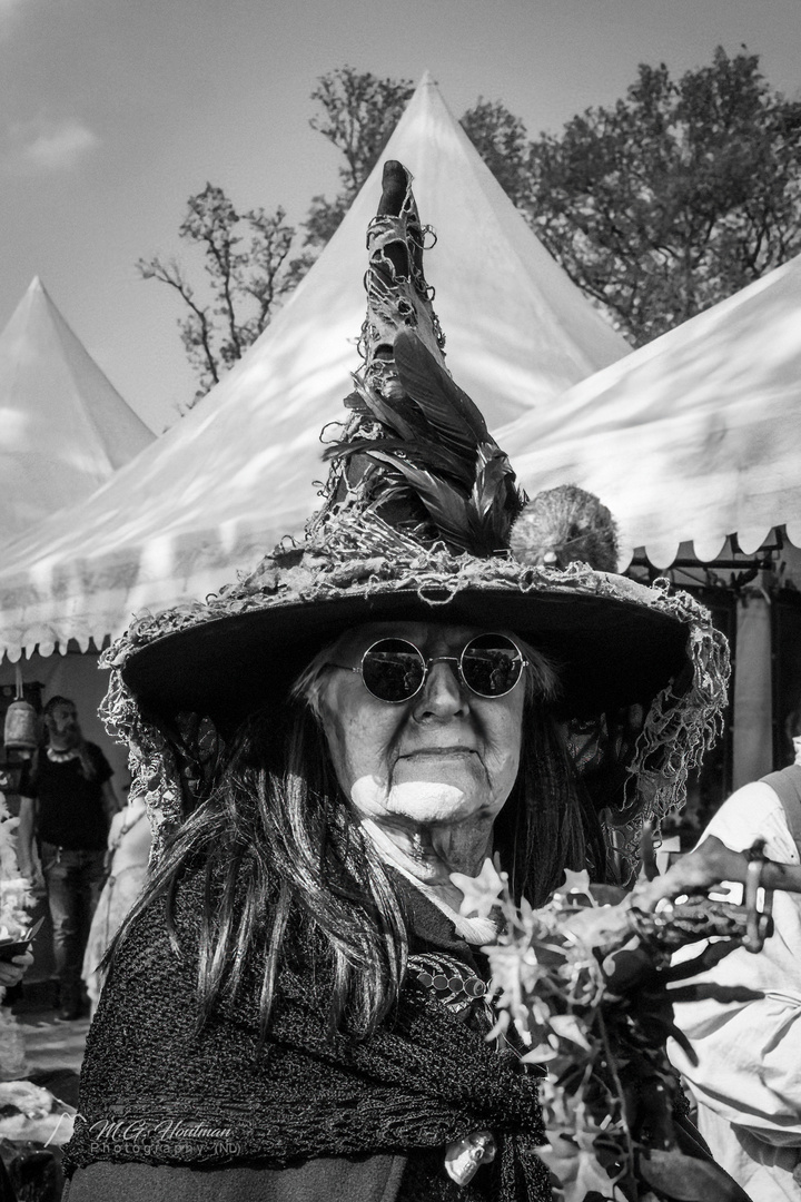 The old witch is watching you