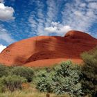 The Olgas and the blue Sky