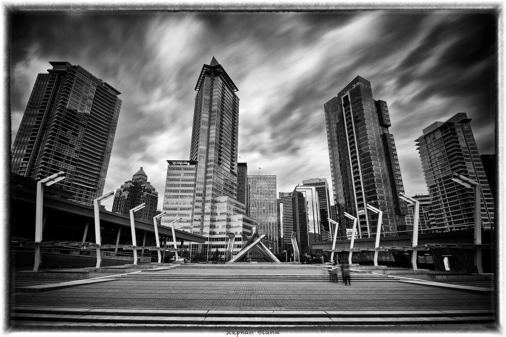 The Olympic Cauldron in Vancouver