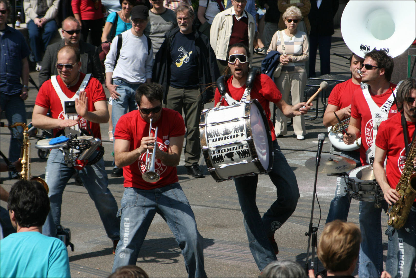 "the one and only funky marchin' band"