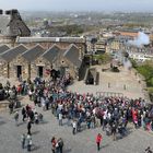 The One O'Clock Gun at Edinburgh Castle, Edinburgh / UK