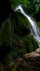 The Only Whole Mossed Waterfall in Gorgan, Iran.
